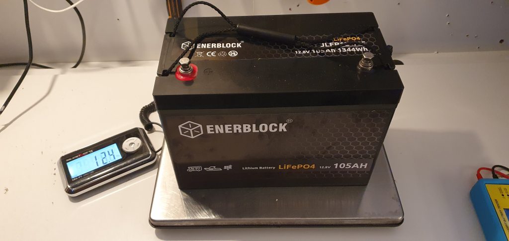 Waga akumulatora LiFePO4 Enerblock