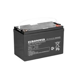 Akumulator żelowy AGM 100Ah 12V do UPS ESP Europower