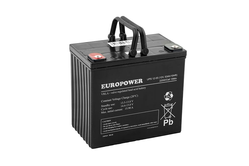 Europower UPS55 12V AGM akumulator